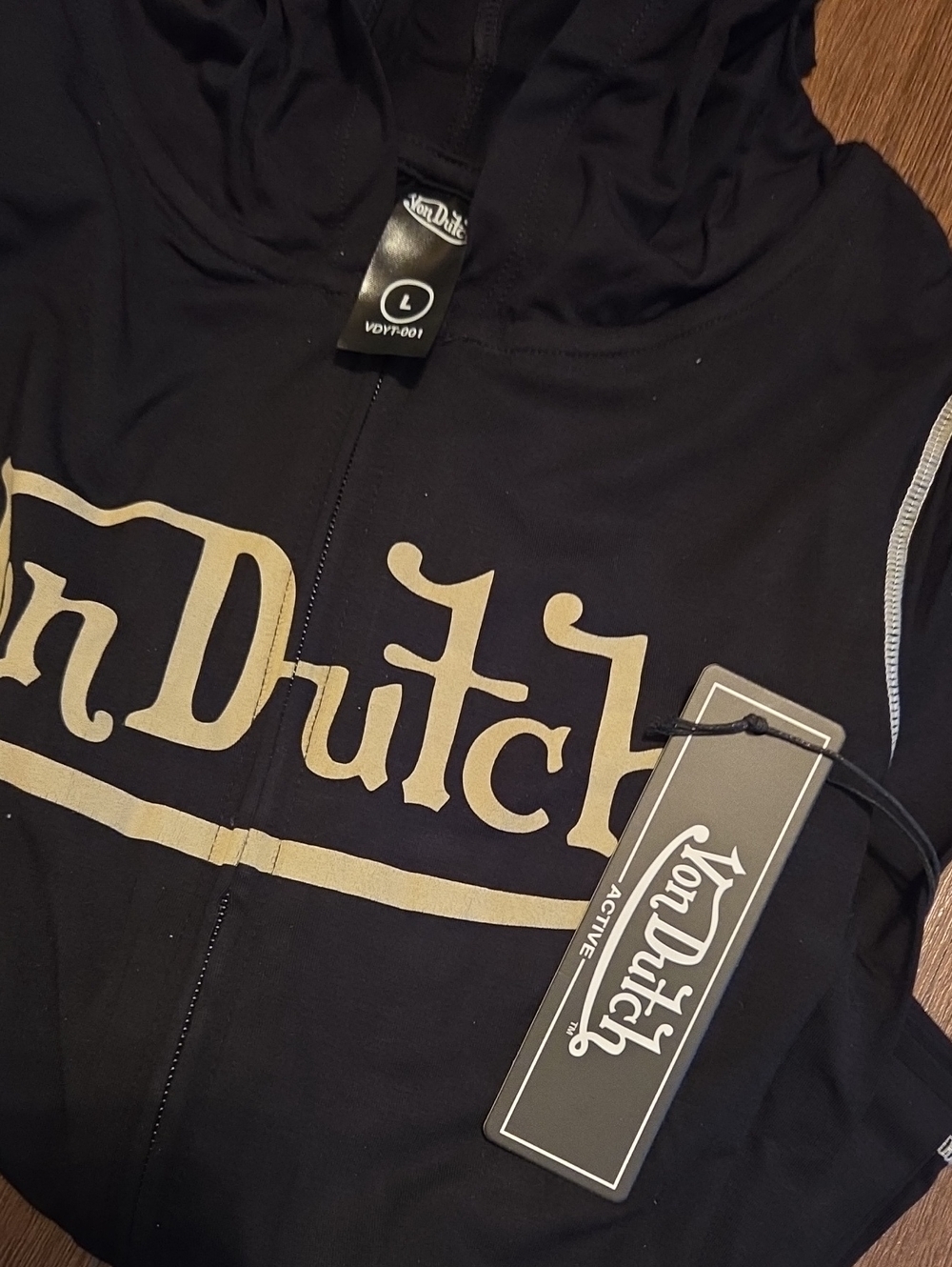 Von Dutch Black Lounge Pant Set - Picture 9 of 13